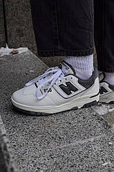 Кросівки чоловічі New Balance 550 White Grey Нью Беланс 550 Вайт Грей 41