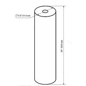 Картридж шнурковий Bio+ Systems PPW-20L-LN (50 мкм) BigBlue 20 ⁇, фото 4