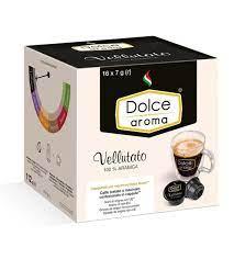 Уцінка! Кава в капсулах Dolce Aroma Dolce Gusto Vellutato 16 шт. Італія