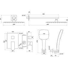 Душова система Globus Lux SMART GLM-205-BB, фото 3