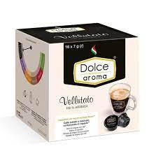 Кава в капсулах Dolce Aroma Dolce Gusto Vellutato 16 шт., Італія