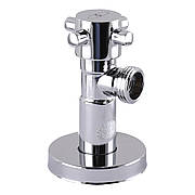 Кран напівобертовий кутовий SOLOMON 1/2"х3/4 ⁇  Retro 7077