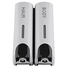 Дозатор рідкого мила HOTEC 13.202 ABS White, фото 4