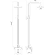 Душова система Globus Lux SEVA GLSV-0088, фото 6