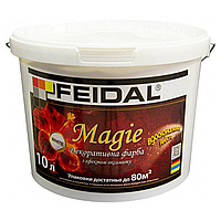 Декоративная штукатурка бархатный эффект Feidal Magie 10л