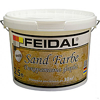 Перламутровая декоративная краска Feidal Sand Farbe сахара 2.5л