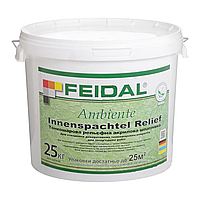 Рельефная акриловая шпаклевка Feidal Innenspachtel Relief 25кг