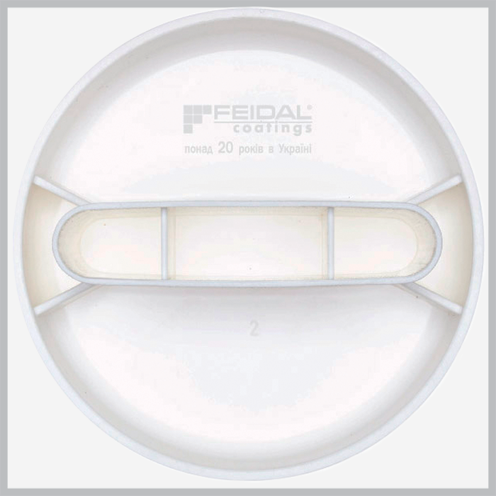 Круглий шпатель-шайба для накручування “Вісімки” Feidal
