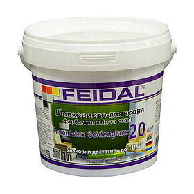 Фарба для стін та стелі Feidal Innenlatex Seidenglanz 20 шовковисто-глянцева 1л