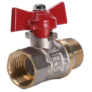 Кран кульовий прямий WATER VALVE 1/2" НВ КБ NV-V Q002, фото 3