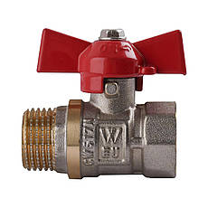 Кран кульовий прямий WATER VALVE 1/2" НВ КБ NV-V Q002, фото 5