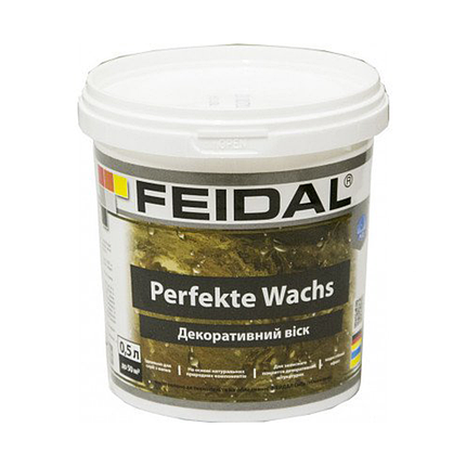 Віск для декоративних штукатурок Feidal Perfekte Wachs 0.5л, фото 1
