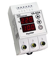 Реле напруги з контролем струму VA-63A DigiTOP