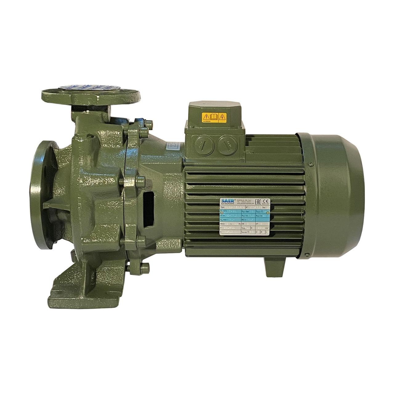 Насос моноблоковий IR 32-160NC 3,0 кВт SAER (30 м3/год,29.5 м)