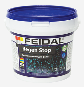 Силіконова фасадна фарба Feidal Regen Stop 1л