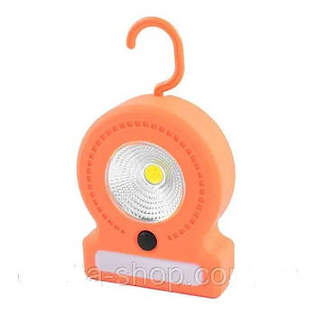 Ліхтар кемпінг таблетка 037A cob+85md магніт 3хAA 1319