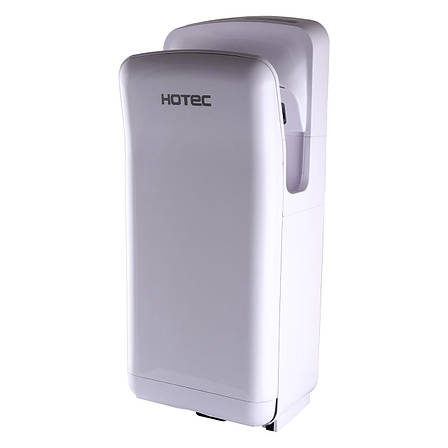 Сушарка для рук HOTEC 11.101 ABS White сенсорна, корпус пластик білий (220 В,1650-2050 Вт), фото 1