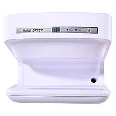 Сушарка для рук HOTEC 11.101 ABS White сенсорна, корпус пластик білий (220 В,1650-2050 Вт), фото 5