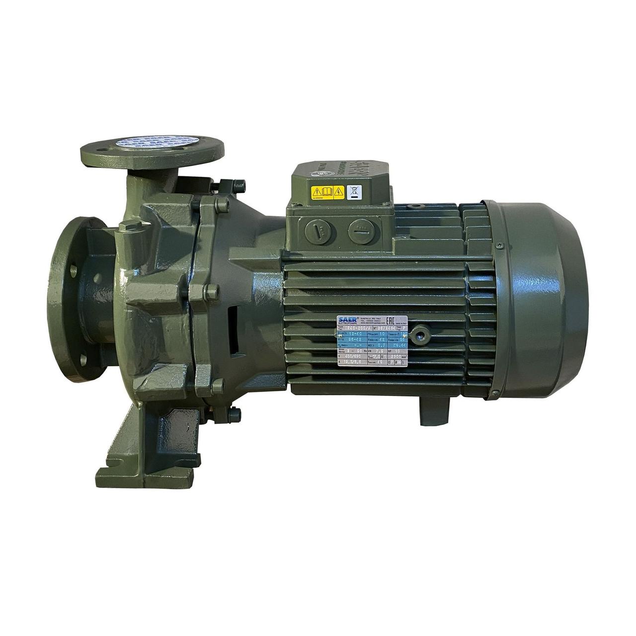Насос моноблоковий IR 40-200A 7,5 кВт SAER (58.2 м3/год, 42 м)