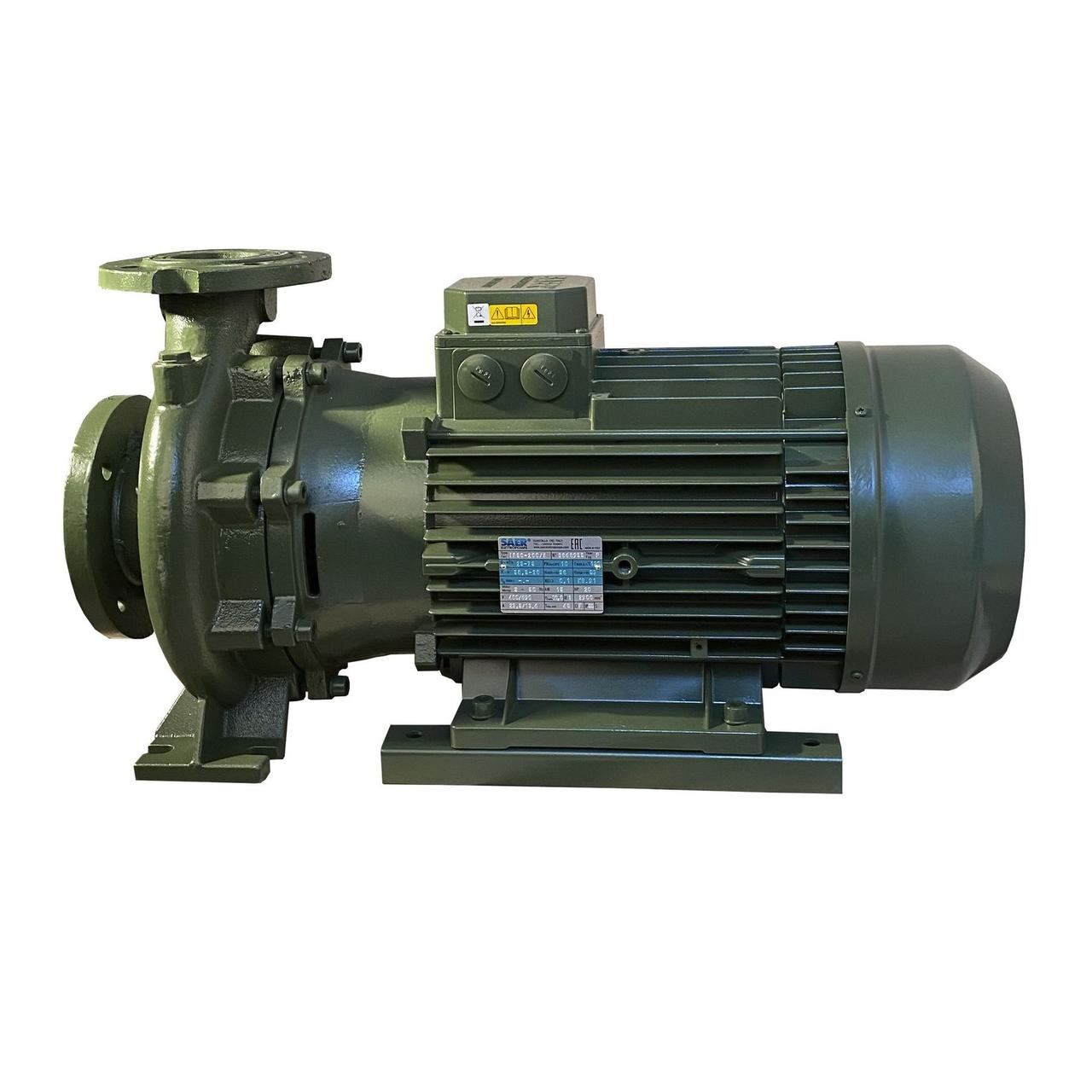 Насос моноблоковий IR 50-200A 15 кВт SAER (75 м3/год, 61.8 м)
