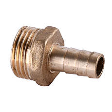 Штуцер латунний 1/2 НР х 10 мм литийний 1603Б, фото 3