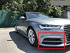 Решітка бампера (комплект) Ауді А6 С7 S-Line - Audi A6 C7 - 2014-2018 (рестайлінг), фото 5