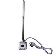 ТЕН для сушарки для рушників. Електронне керування, Хром, 300 Вт. НР014.300К.2