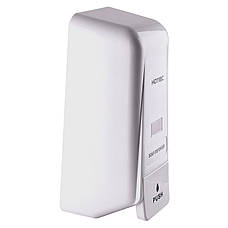 Дозатор рідкого мила HOTEC 13.506 ABS White, фото 3