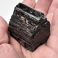 Колекційний мінерал шерл чорний турмалін, 119 гр., 904ФГШ
