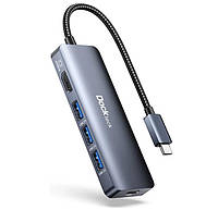 USB-C HUB, HDMI 4K 60 Гц, адаптер типа C с мощностью 100 Вт