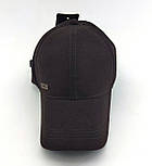 Кепка бейсболка чоловіча Atrics 56-59 розмір котонова звичайний розмір темно-коричневий (ББ447), фото 3