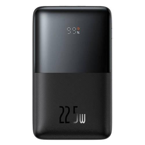 Power Bank Baseus Bipow Pro Digital Display 20000mAh 22.5W 2x USB/USB Type C, Black (PPBD030001)