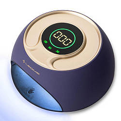 Лампа LED+UV для манікюру 120Вт, LEDME ONE, Фіолетова / Професійна лампа для полімеризації гелю