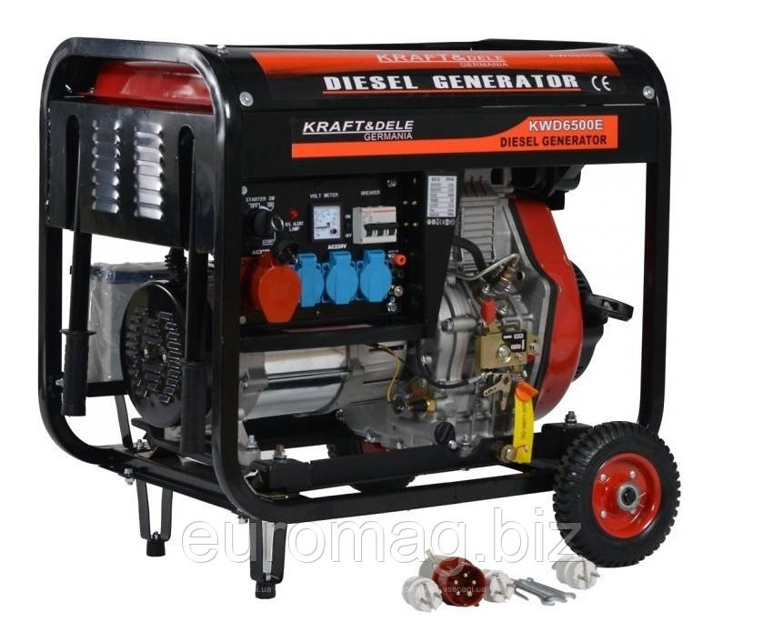 Agregat prądotwórczy Kraft&Dele KD120 KWD6500E 7.5 kVA 12/230/400V Diesel