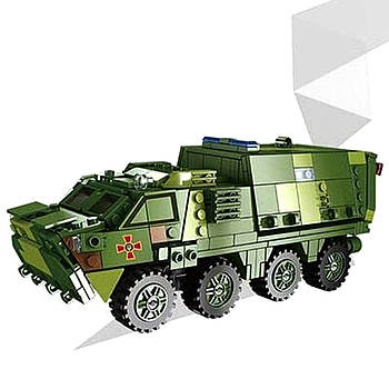 Конструктор ХВ 06800 (24) "БТР", 481 деталь, у коробці