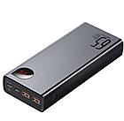 Зовнішній акумулятор Power Bank Baseus Adaman Metal Digital Display Quick Charge 65W 20000mAh Black/Чорний, фото 3