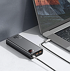 Зовнішній акумулятор Power Bank Baseus Adaman Metal Digital Display Quick Charge 65W 20000mAh Black/Чорний, фото 8
