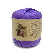 Пряжа FIBRA NATURA (Фибра Натура) № 116-08 фиолетовый (Рафия натуральная для вязания шляп, сумок)