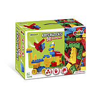 Конструктор 90 елементів у коробці Wader Kids Blocks, 41296