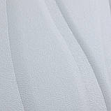 Самоклеющаяся 3D панель белая большие волны 700x700x6мм, фото 4