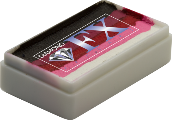 Аквагрим Diamond FX cплит кейк 28 g HIBISCUS