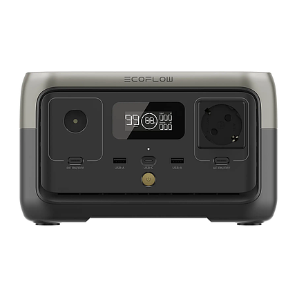 Портативна зарядна станція EcoFlow RIVER 2 300 Вт / 256 Вт·год, фото 1