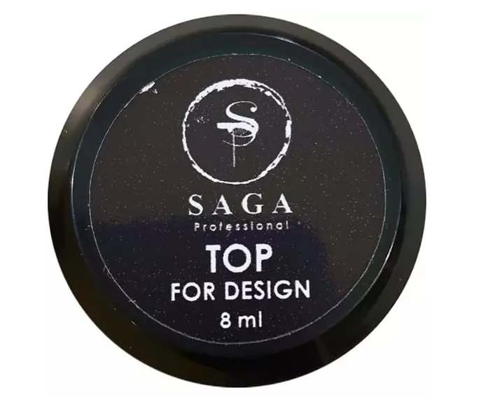 Топ для страз без липкої кулі Saga Top for Design, 8 мл