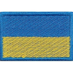 Флаг Украины 3*4,5см Кольоровий