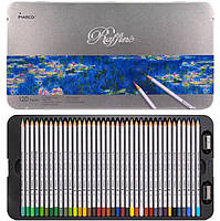 Олівці кольорові Marco Raffine 120 кольорів у метал. кейсі