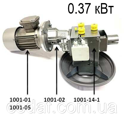 Мотор-редуктор 0.37 кВт с последней кормушкой J мотор для линии кормления (MINIMAX) - фото 1 - id-p1733259604