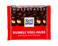 Шоколад черный с цельным фундуком Ritter Sport Dunkle Voll-Nuss, 100 г (4000417702005)