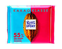 Шоколад молочный из Ганы Ritter Sport Kakao Klasse Ghana 55%, 100 г (4000417931009)