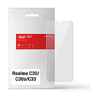 Защитная пленка для Realme C30/C30s/C33 (Противоударная гидрогелевая. Прозрачная)