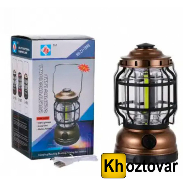 Кемпинговый фонарь Camping Lamp ZJ-1990 - фото 1 - id-p1733290065